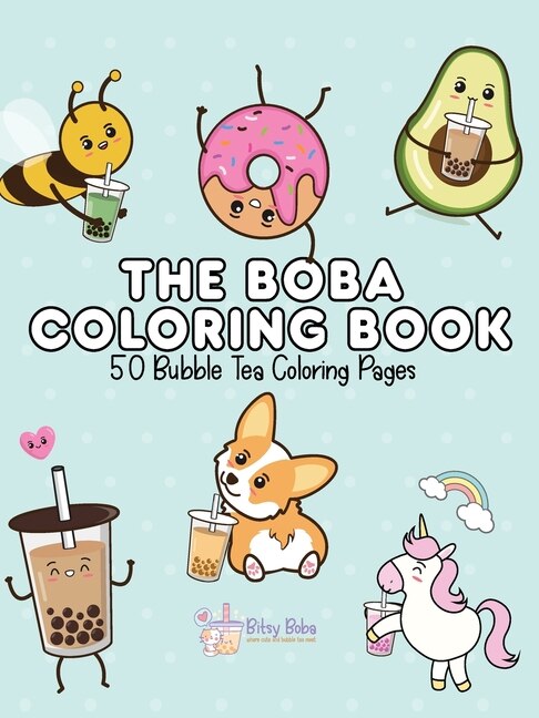 Front cover_The Boba Coloring Book