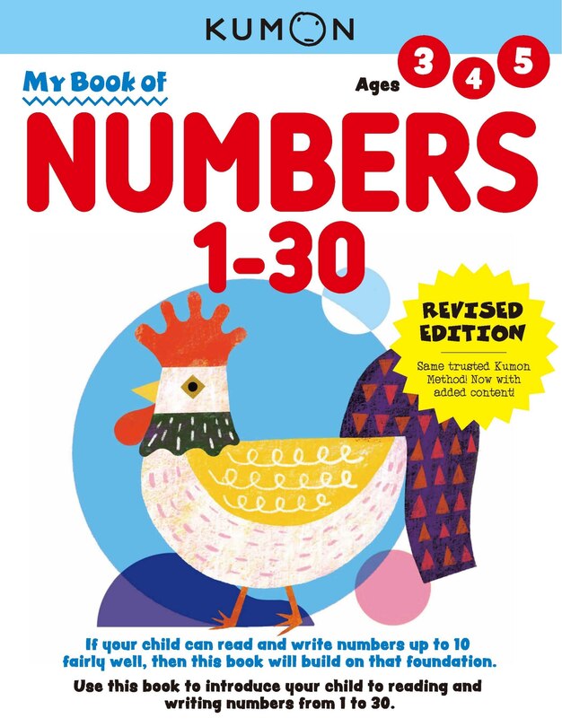 Front cover_Kumon My Book of Numbers 1-30