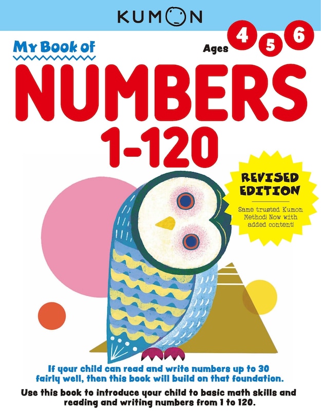 Front cover_Kumon My Book of Numbers 1-120