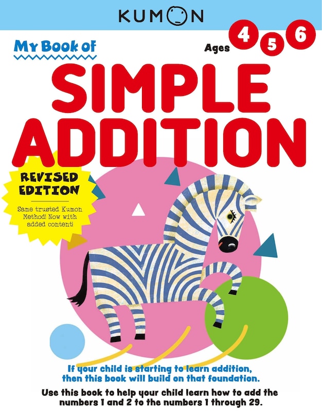 Front cover_Kumon My Book of Simple Addition