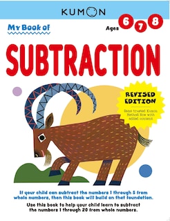 Couverture_Kumon My Book of Subtraction