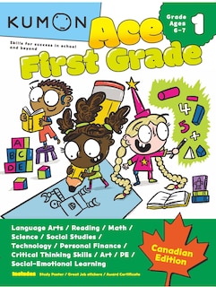 Front cover_Kumon Ace First Grade Canada