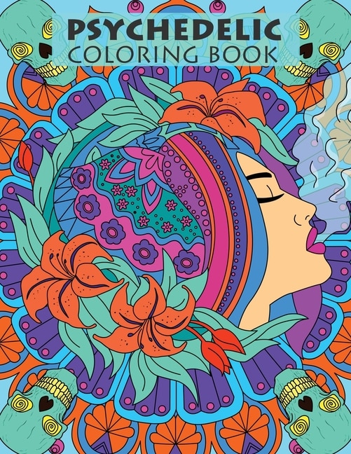 Couverture_Psychedelic Coloring Book For Adults