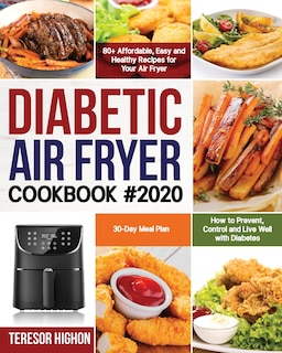 Front cover_Diabetic Air Fryer Cookbook #2020