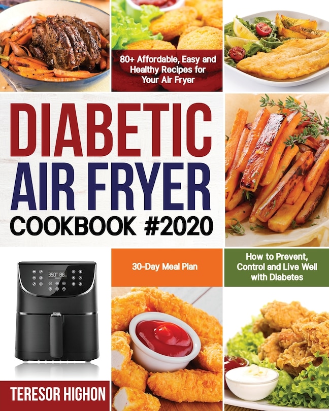 Front cover_Diabetic Air Fryer Cookbook #2020