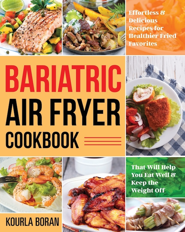 Front cover_Bariatric Air Fryer Cookbook