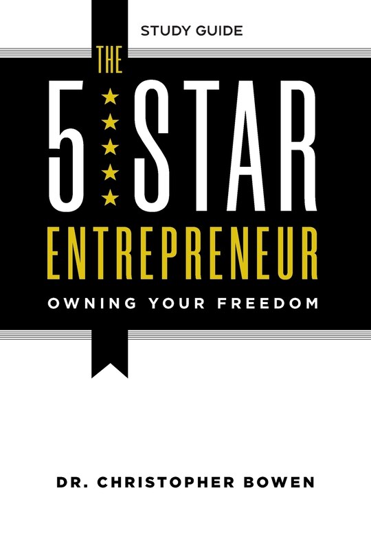 Front cover_The 5-Star Entrepreneur - Study Guide
