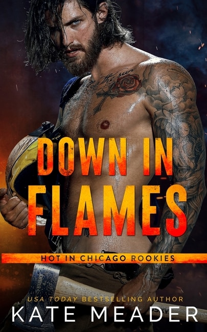 Couverture_Down in Flames (a Hot in Chicago Rookies Novel)