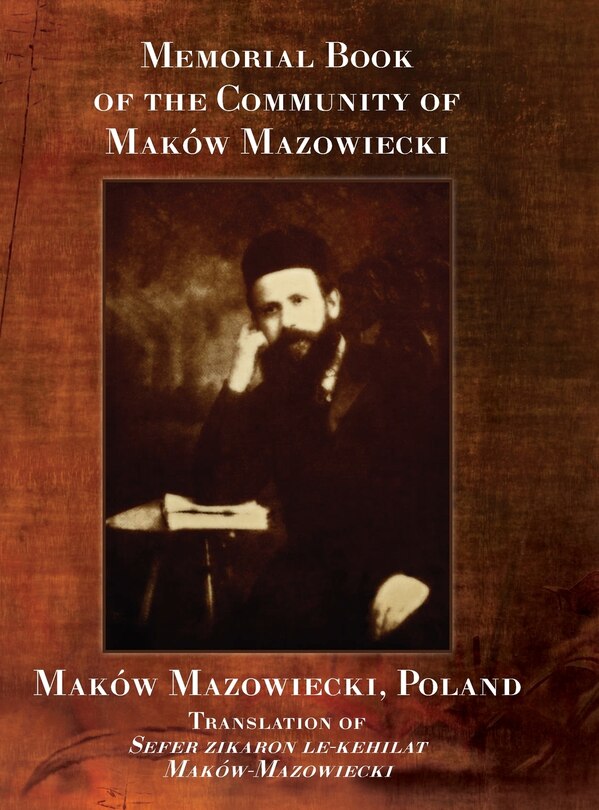 Front cover_Memorial Book of the Community of Maków-Mazowiecki