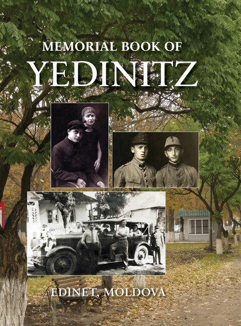 Couverture_Yad l'Yedinitz; memorial book for the Jewish community of Yedintzi, Bessarabia