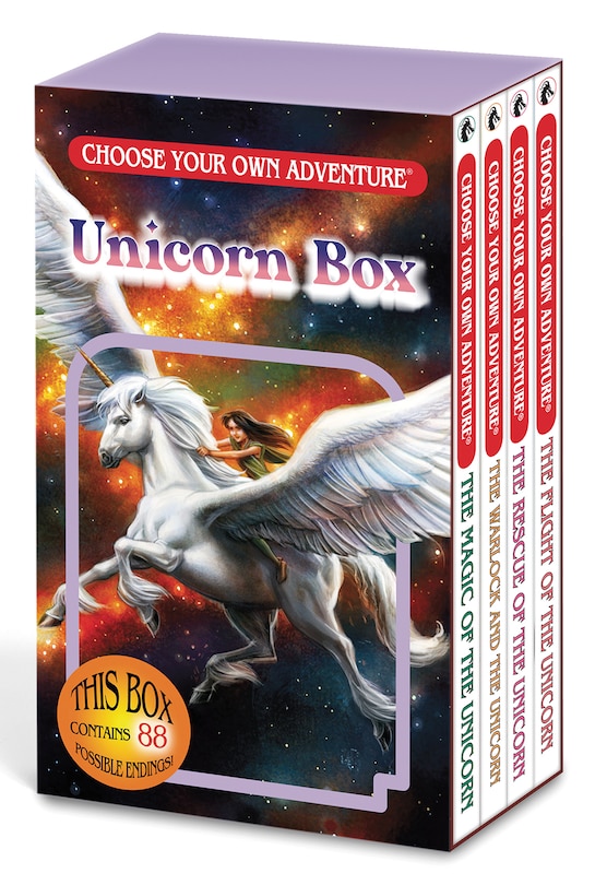 Front cover_Choose Your Own Adventure 4-Bk Boxed Set Unicorn Box