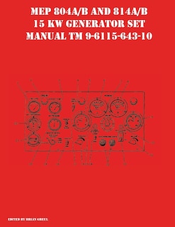 Couverture_MEP 804A/B and 814A/B 15 KW Generator Set Manual TM 9-6115-643-10
