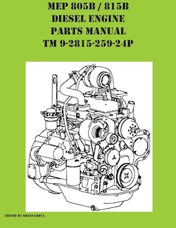 Front cover_MEP 805B / 815B Diesel Engine Repair Parts Manual TM 9-2815-259-24P