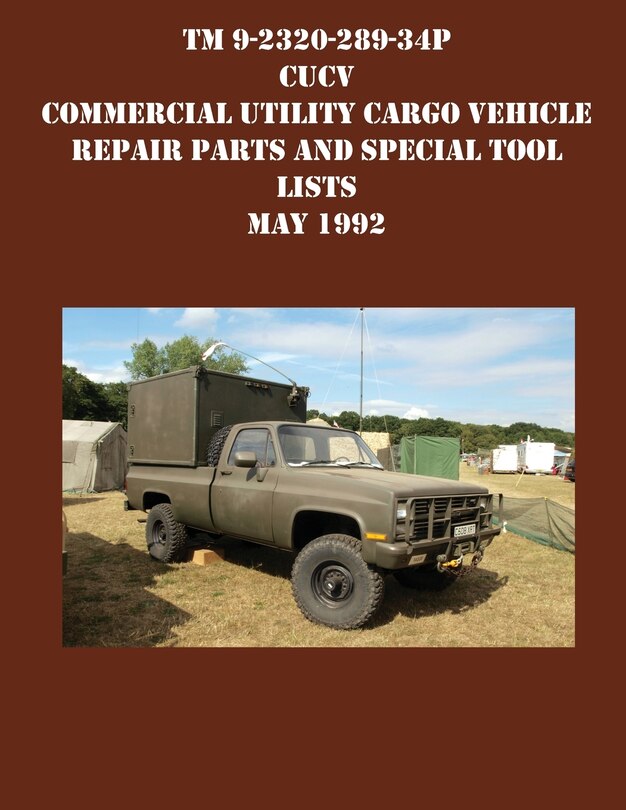 Front cover_TM 9-2320-289-34P CUCV Commercial Utility Cargo Vehicle Repair Parts and Special Tool Lists May 1992