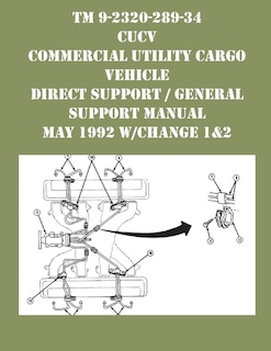 Couverture_TM 9-2320-289-34 CUCV Commercial Utility Cargo Vehicle Direct Support / General Support Manual May 1992 w/Change 1&2