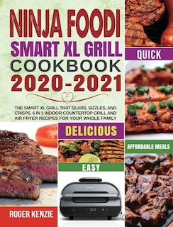 Couverture_Ninja Foodi Smart XL Grill Cookbook 2020-2021