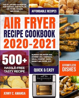 Front cover_Air Fryer Recipe Cookbook 2020-2021