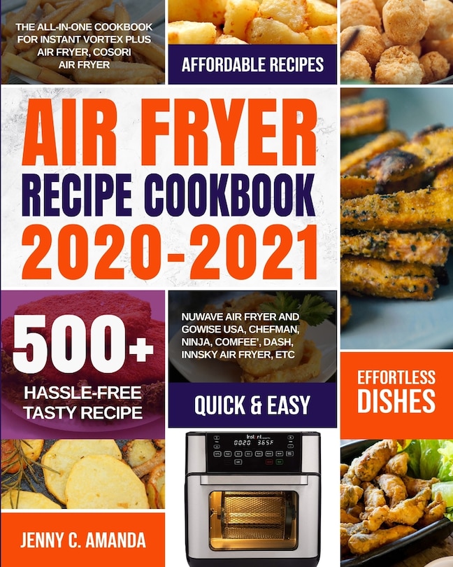 Front cover_Air Fryer Recipe Cookbook 2020-2021