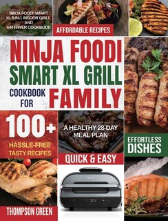 Couverture_Ninja Foodi Smart XL Grill Cookbook for Family