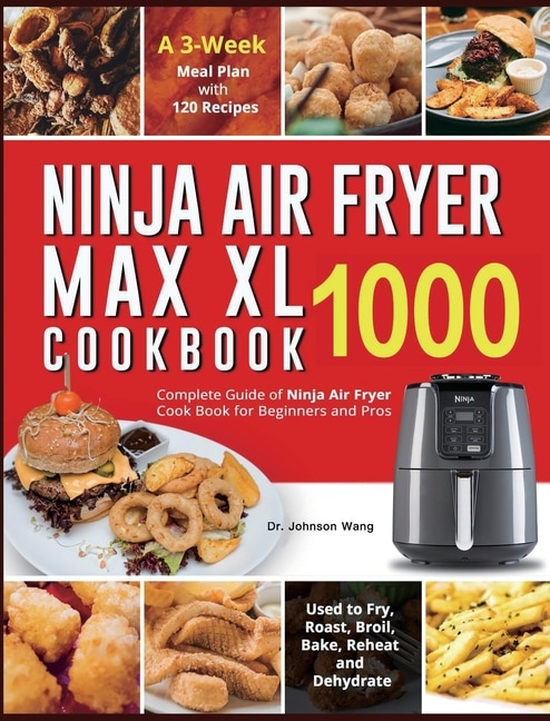 Couverture_Ninja Air Fryer Max XL Cookbook 1000