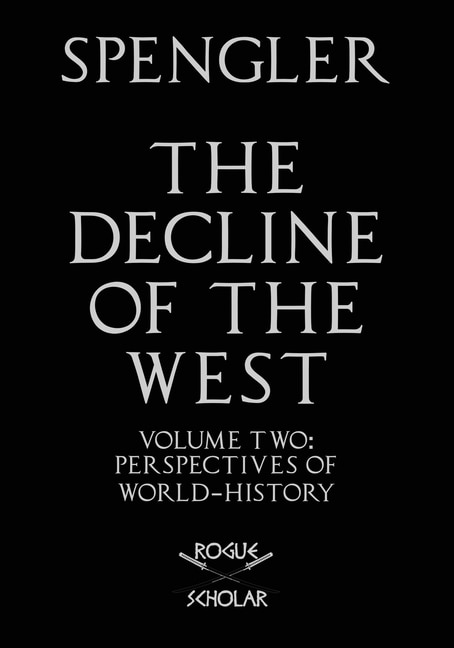 Couverture_The Decline of the West, Vol. II