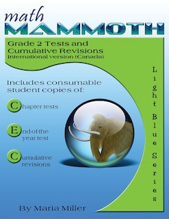 Couverture_Math Mammoth Grade 2 Tests and Cumulative Reviews (Canadian Version)