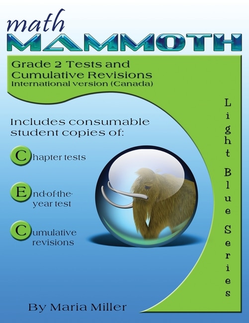 Couverture_Math Mammoth Grade 2 Tests and Cumulative Reviews (Canadian Version)