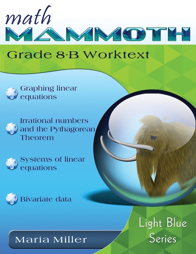 Couverture_Math Mammoth Grade 8-B Worktext