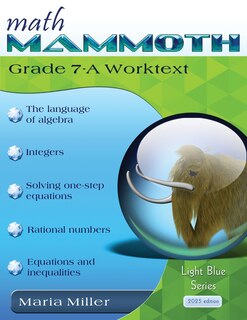 Couverture_Math Mammoth Grade 7-A Worktext