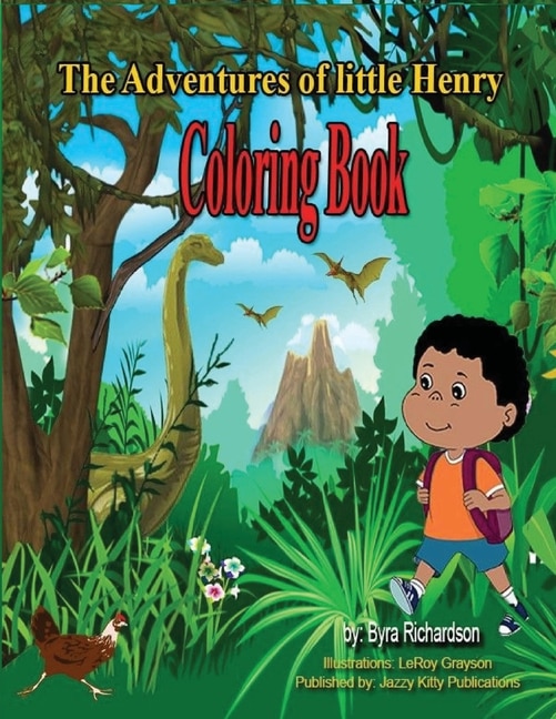 Front cover_The Adventures of Little Henry Coloring Book