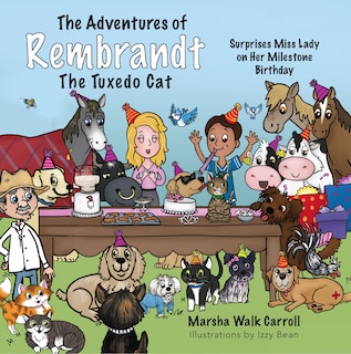 Front cover_The Adventures of Rembrandt the Tuxedo Cat