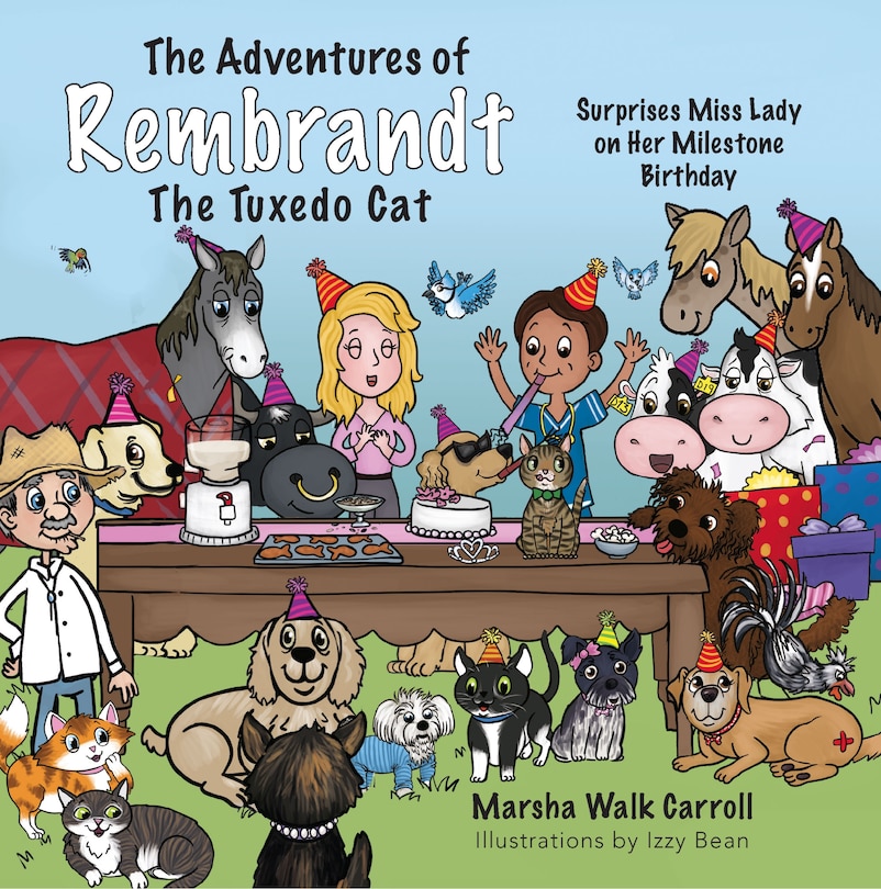 Front cover_The Adventures of Rembrandt the Tuxedo Cat