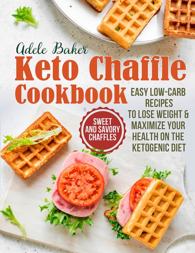 Front cover_The Keto Chaffle Cookbook