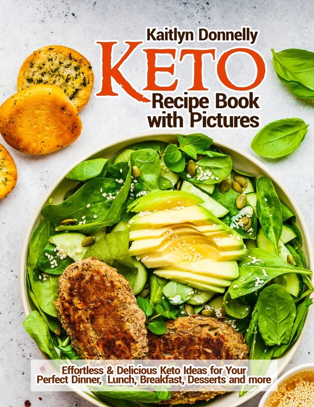 Couverture_Keto Recipe Book with Pictures