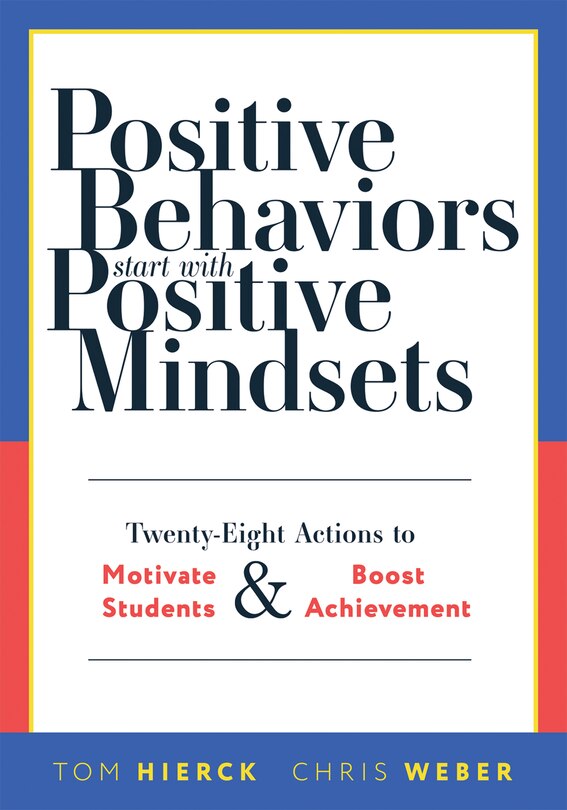 Front cover_Positive Behaviors Start with Positive Mindsets