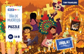 Front cover_Tiny Travelers Puzzle: Día de Muertos