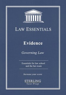 Front cover_Evidence, Law Essentials