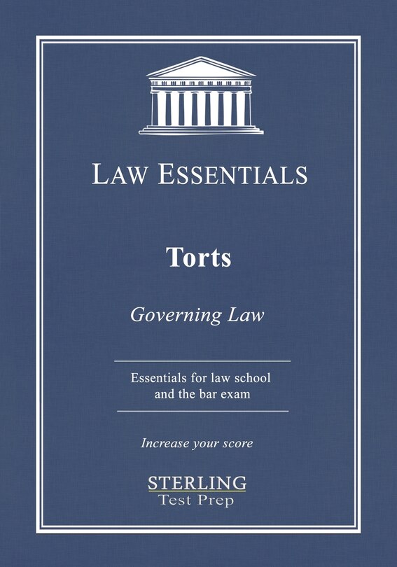 Front cover_Torts, Law Essentials
