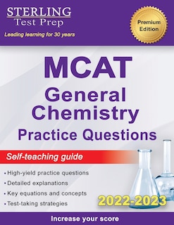 Couverture_Sterling Test Prep MCAT General Chemistry Practice Questions