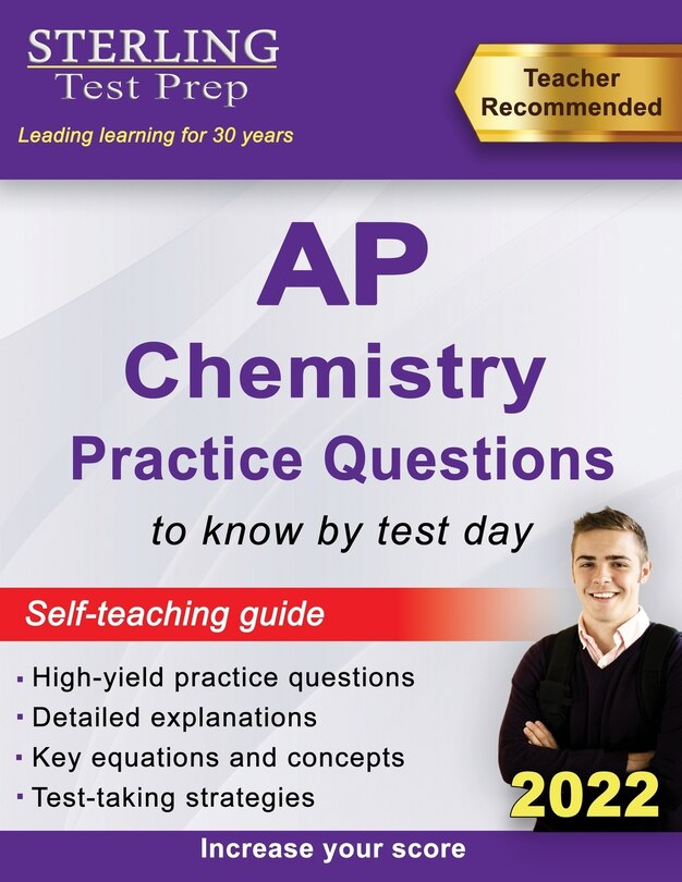 Front cover_Sterling Test Prep AP Chemistry Practice Questions