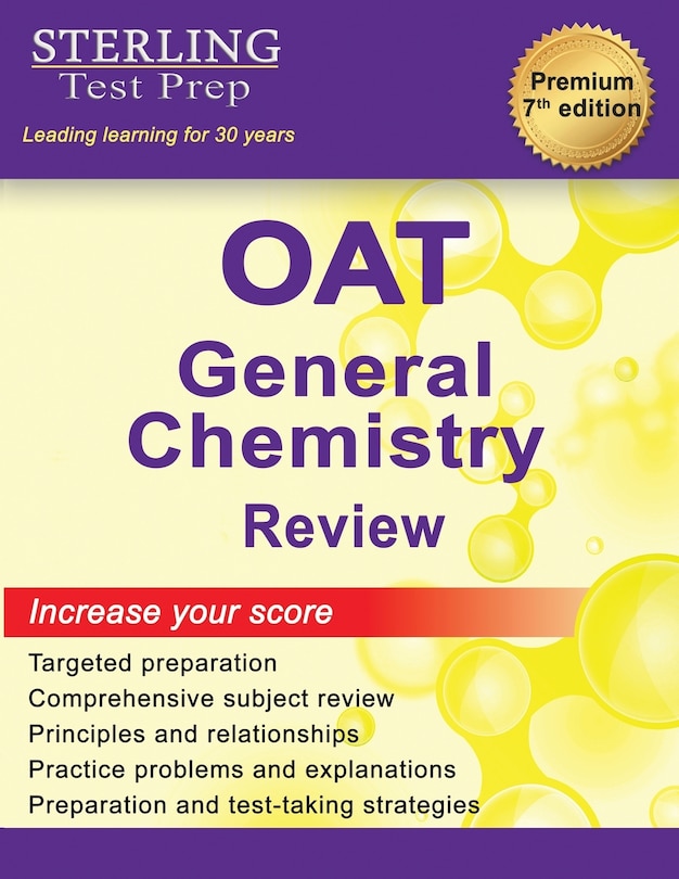 Front cover_OAT General Chemistry Review