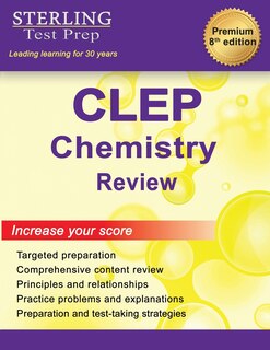 Front cover_Sterling Test Prep CLEP Chemistry Review