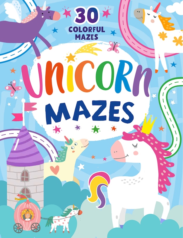 Front cover_Unicorn Mazes