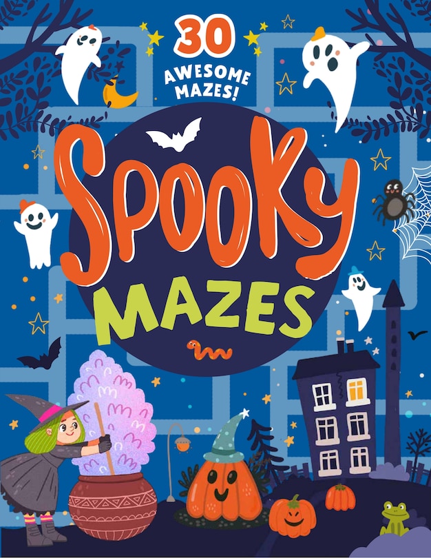 Front cover_Spooky Mazes