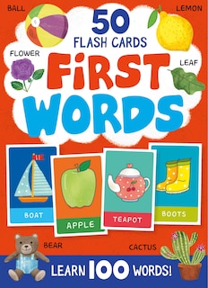 Front cover_First Words. 50 Flash Cards