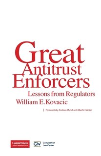 Front cover_Great Antitrust Enforcers