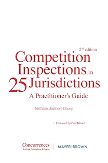 Front cover_Competition Inspections in 25 Jurisdictions