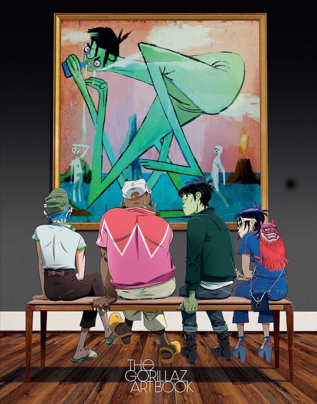 Front cover_The Gorillaz Art Book