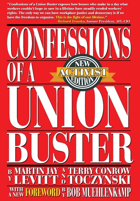 Front cover_Confessions of a Union Buster