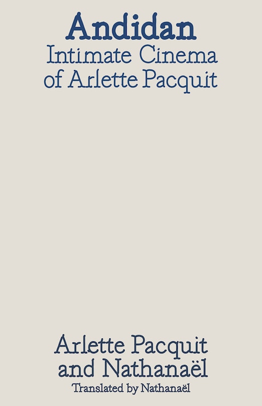 Couverture_Andidan: Intimate Cinemas of Arlette Pacquit